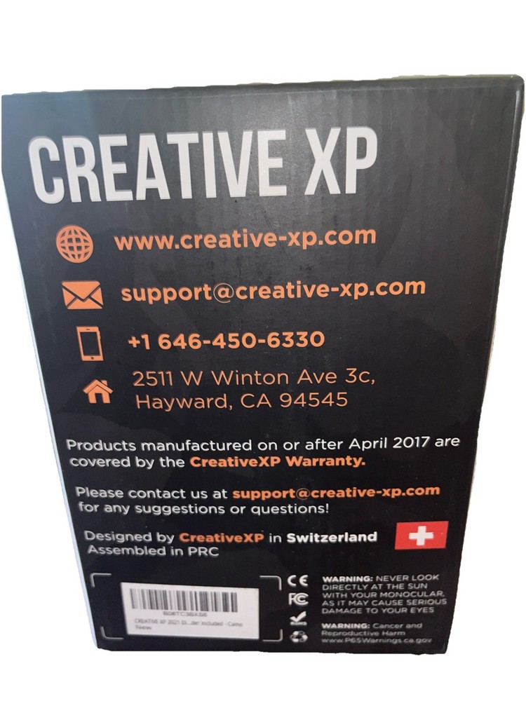 CREATIVE XP Digital Night Vision Monocular Brand NEW