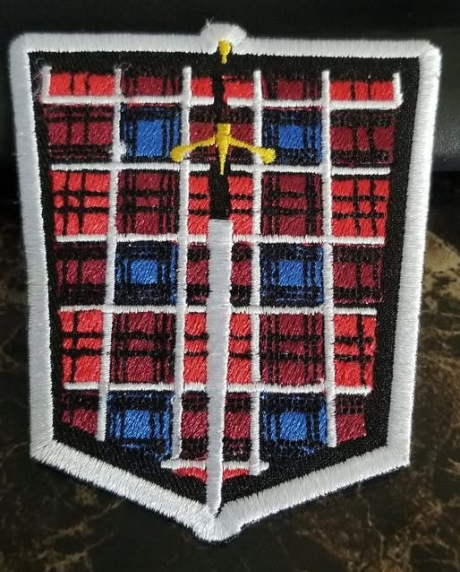 Embroidered BattleTech Northwind Highlanders Patch approx 3x3.5"