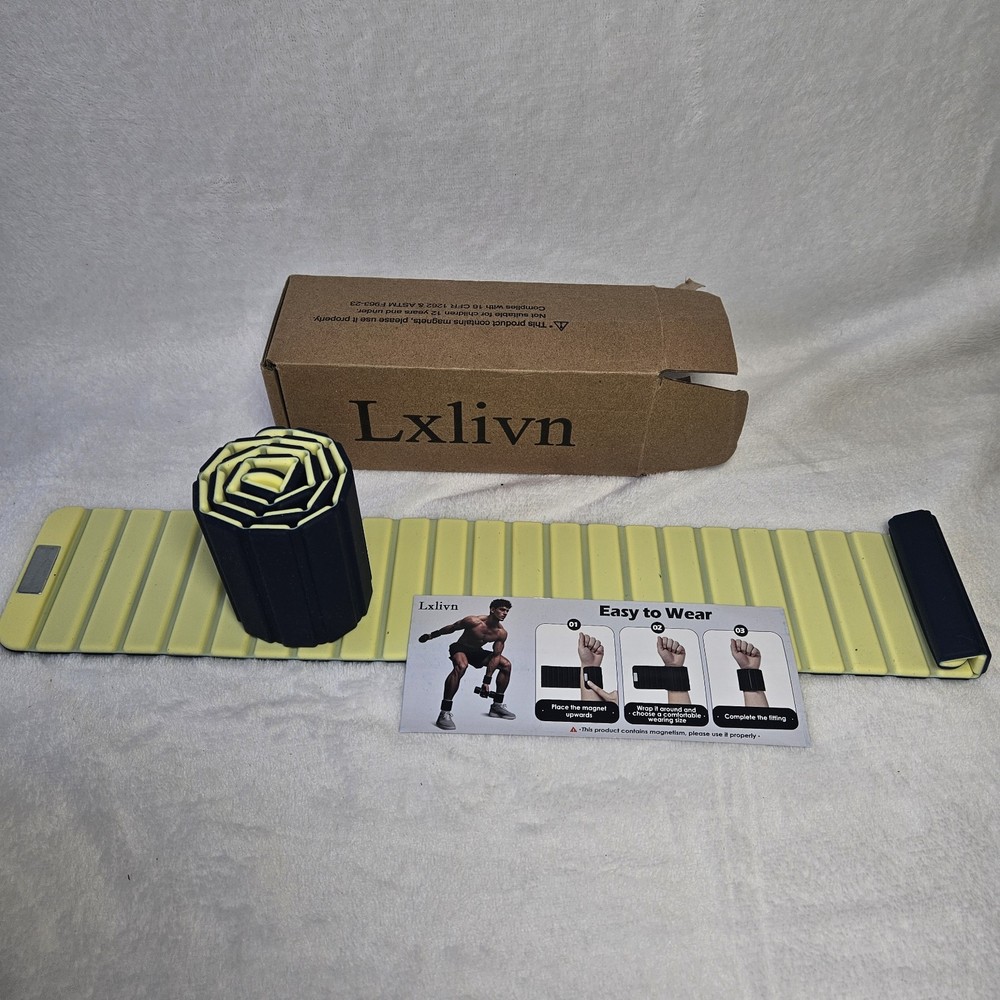Wrist Weights, Ankle Weights 2 Pack (1.1LB Each)–Stackable Magnetic