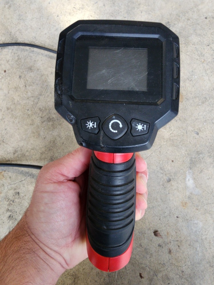 CEN-TECH Inspection Camera Borescope w/ Screen – Mechanic & Plumbing Tool