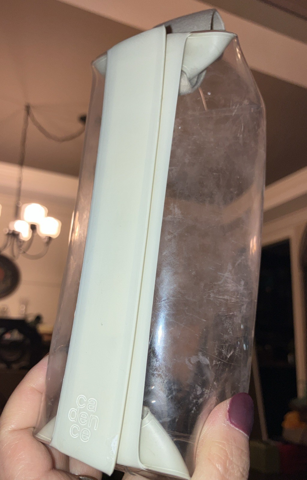 Cadence Small Magnetic Parcel - Pebble Trim and TPU- Used Once