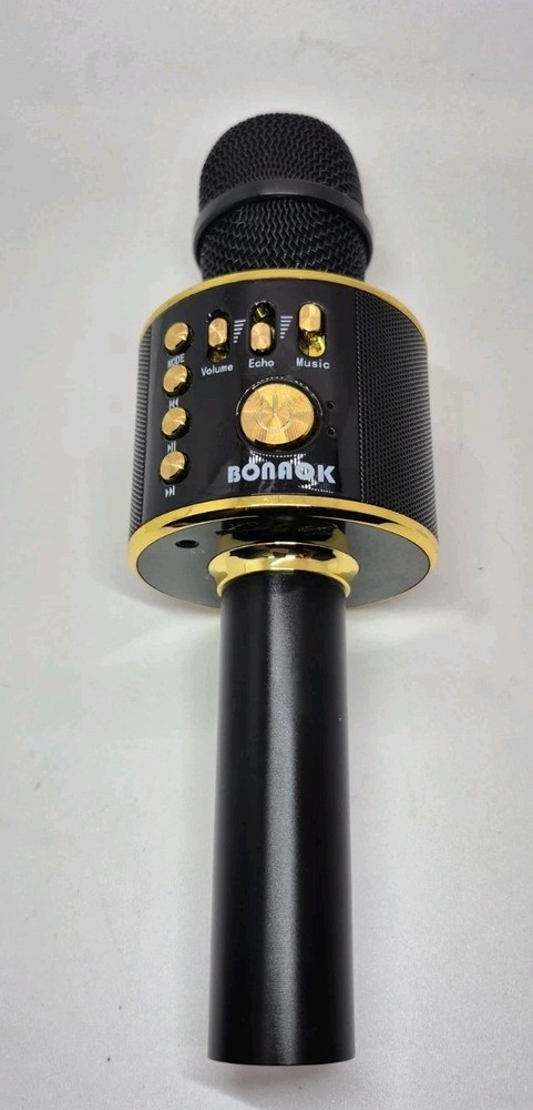 bonaok wireless bluetooth karaoke microphone