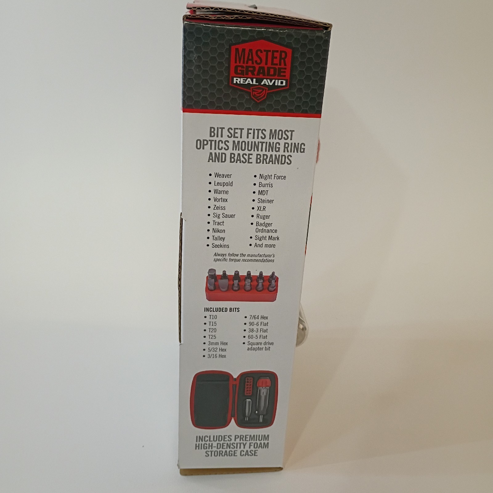 Real Avid Smart-Torq Master Grade 1 Inch-Lb Torque Driver With Case - AVSTORQ