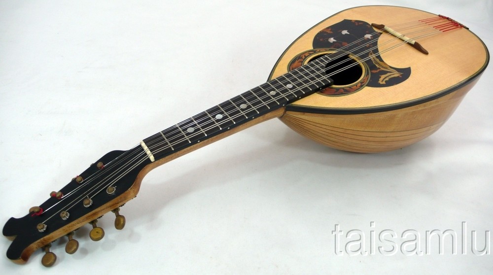 Japan MASCOT bowlback solid Spruce&Curly MAPLE Mandolin,hard case,OJMN21