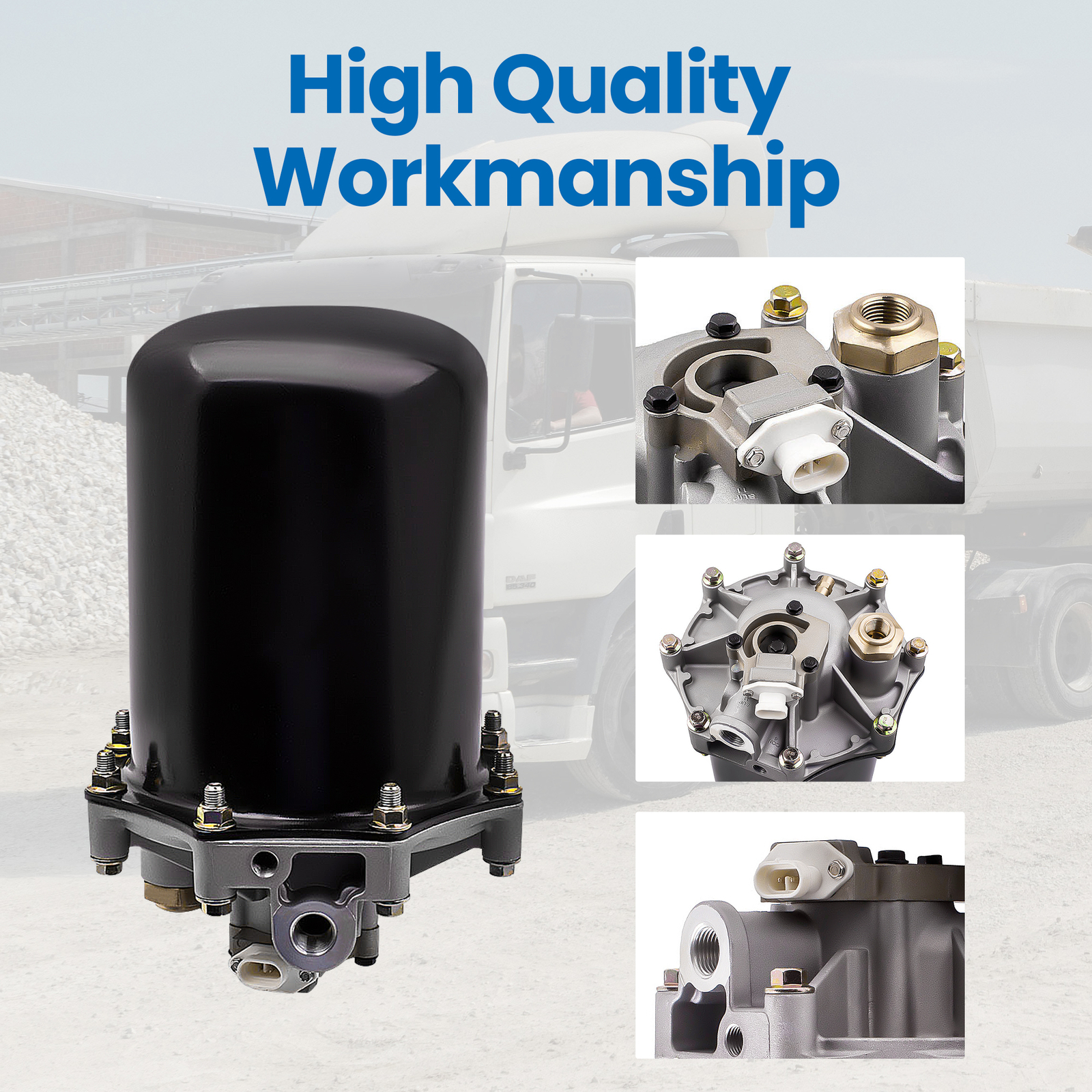 Air Dryer Assembly -12 Volt- Style for Bendix 065225 109685 for BW for benz 1.8L