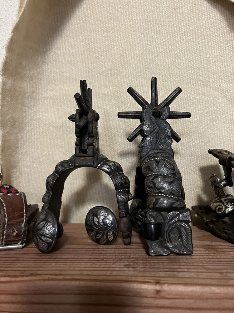 Antique Mexican Iron Spurs