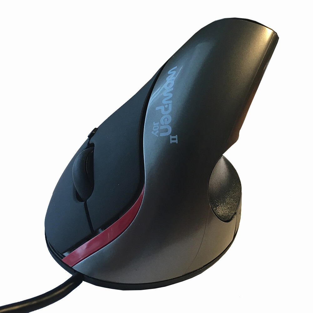 Ergoguys Wow Joy II Optical Mouse Wired-Silver