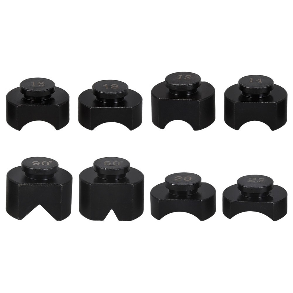 8 Pcs Bending Mold Bender Tool for Spoon Rings DIY Dies