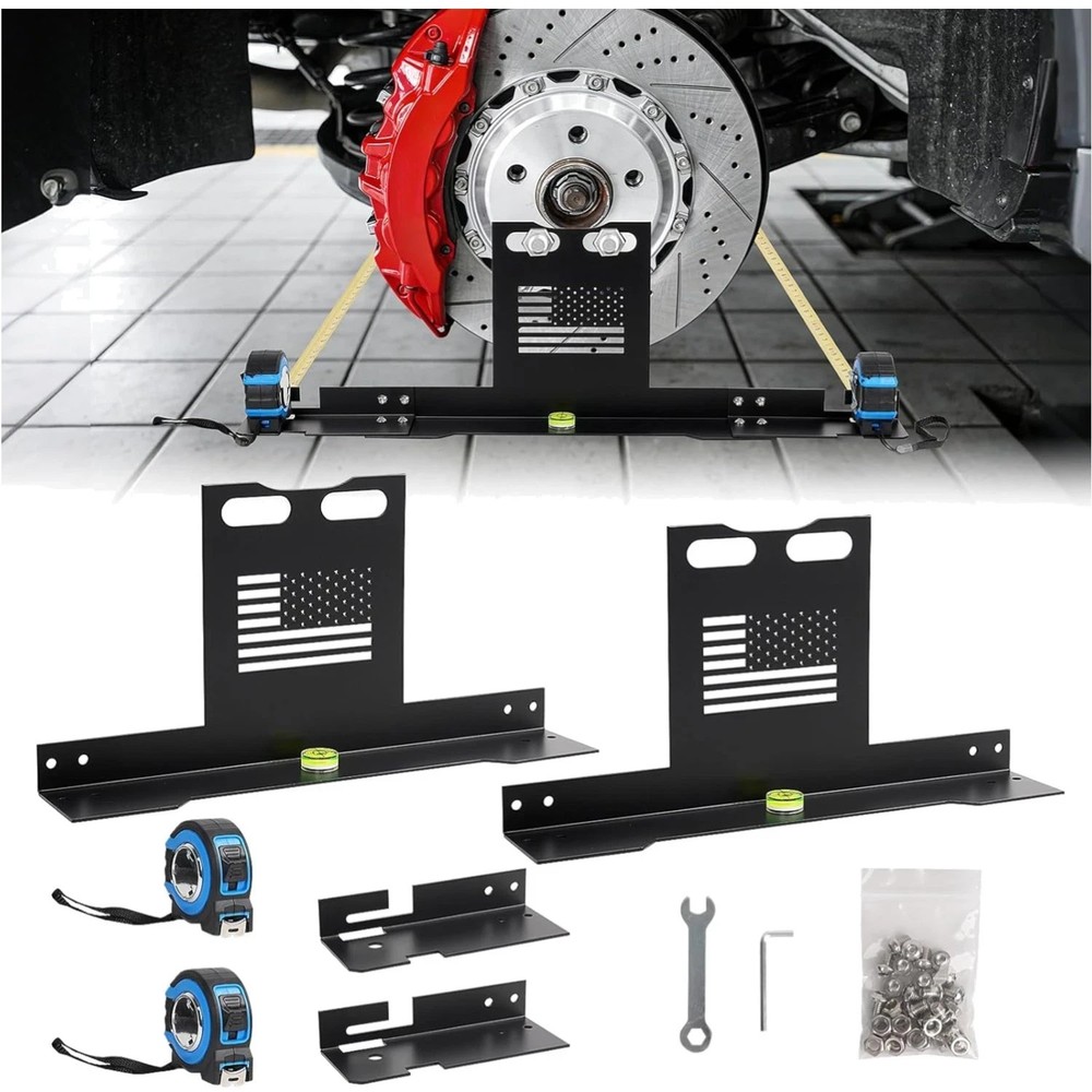 Upgraded Wheel Alignment Tool Kit- Automotive Wheel Alignment Tool Without Re...