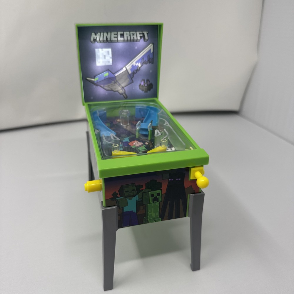 Minecraft Mini Pinball Machine Tested Works
