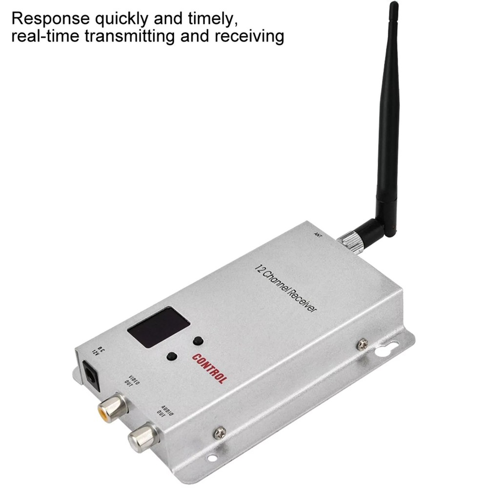 CCTV Audio/Video Transmitter-Receiver 1200M Range Transmission Wide Coverage
