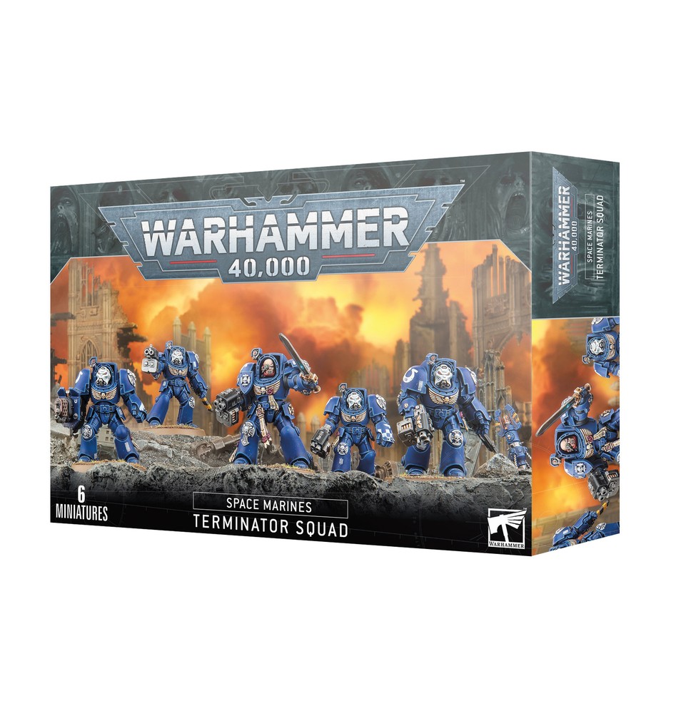 2023 Terminator Squad Space Marines Warhammer 40K