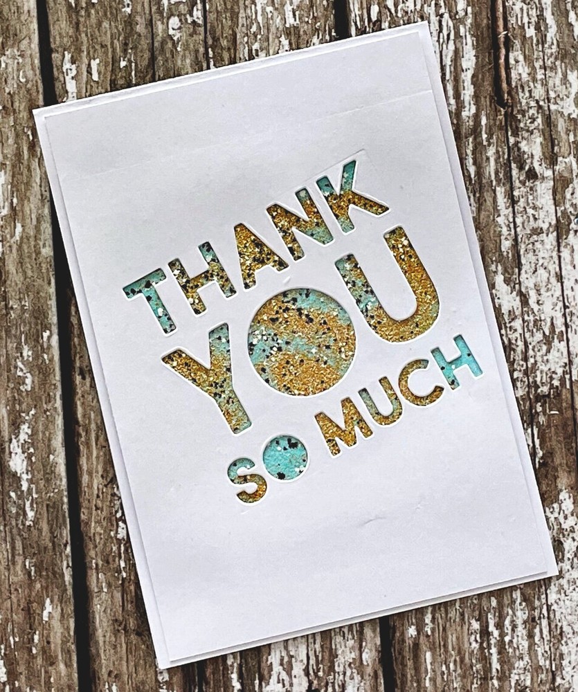 Sizzix Thinlits Bold Text #1 7pc set #665847 Retail $34.99 designer Tim Holtz