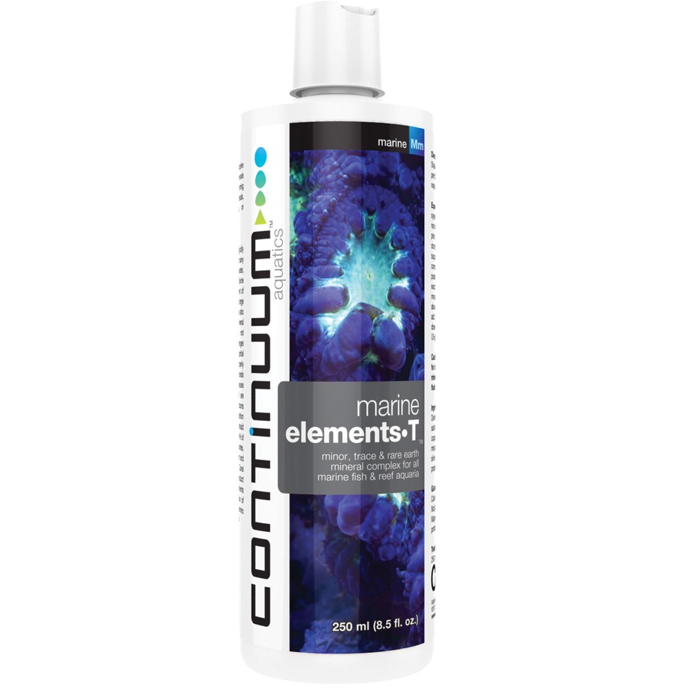 Continuum Marine Elements-T 250mL Minor Trace Elements for Marine Reef Aquariums