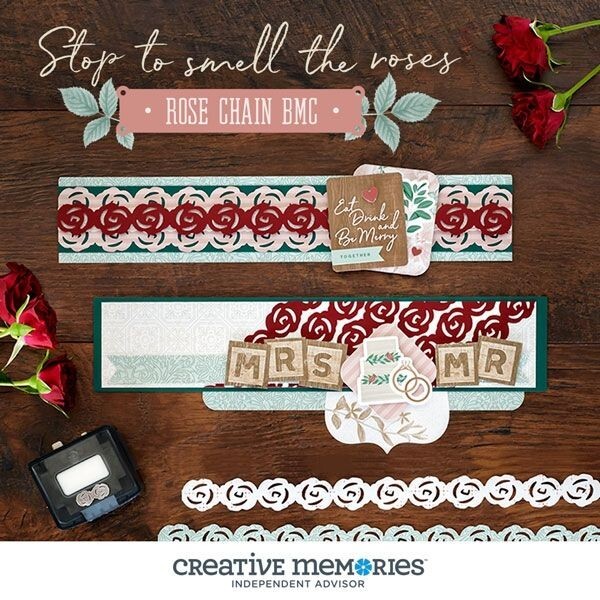 Creative Memories Rose Chain Border Maker Cartridge