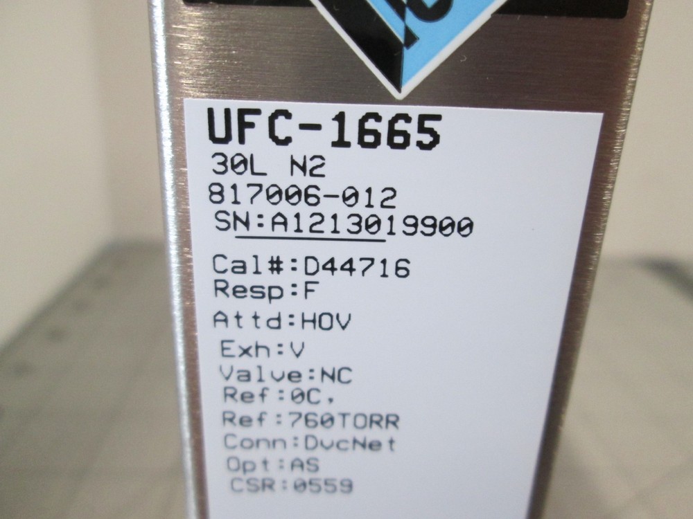 Unit, UFC-1665, N2, 30L, Mass Flow Controller, New