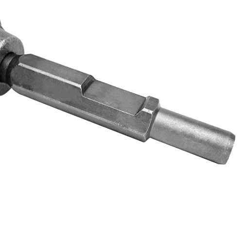 30mm Hex Shank T Post Driver Pile Socket - Demo Hammer Attachment Tool