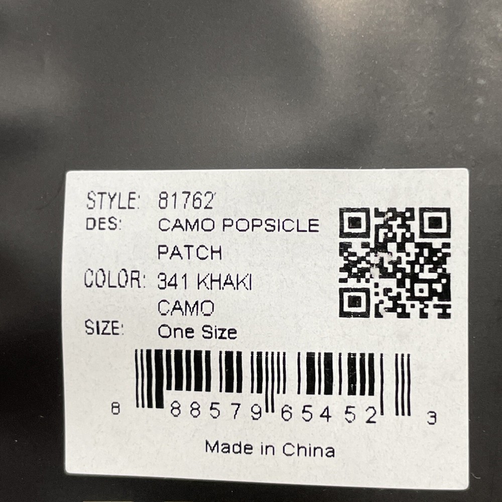*BRAND NEW* 5.11 TACTICAL CAMO POPSICLE PATCH HOOK BACKING