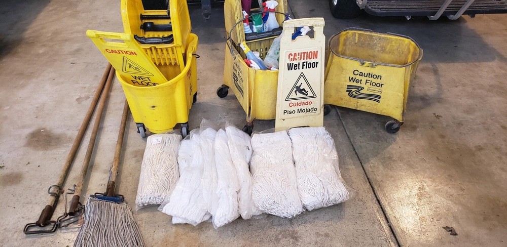 mopper, scrubber, buffer