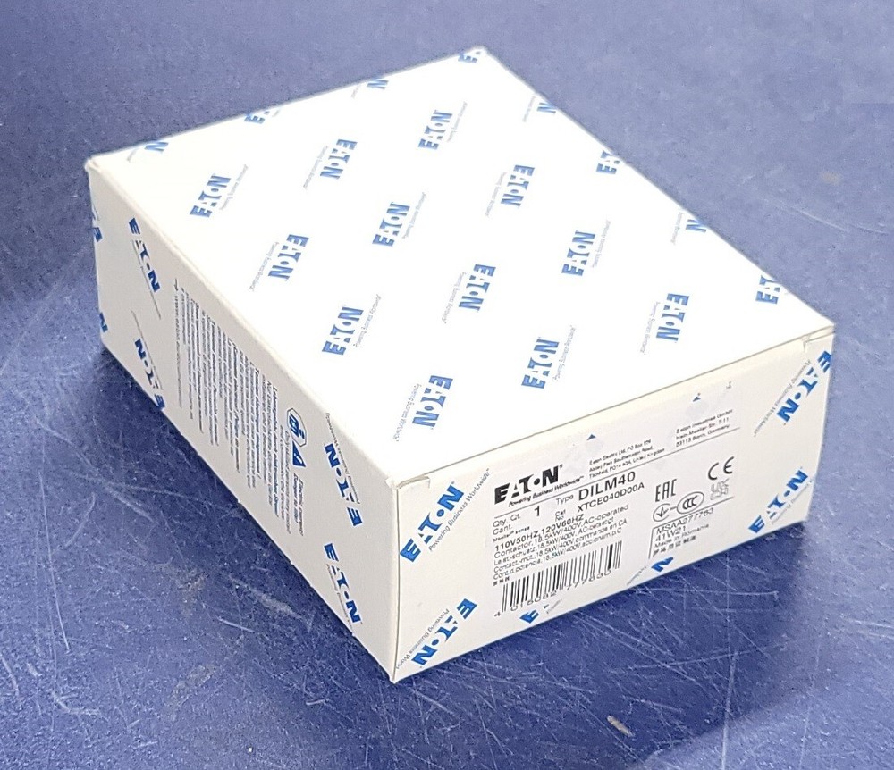 XTCE040D00A Eaton DILM40 Moeller IEC Contactor - New