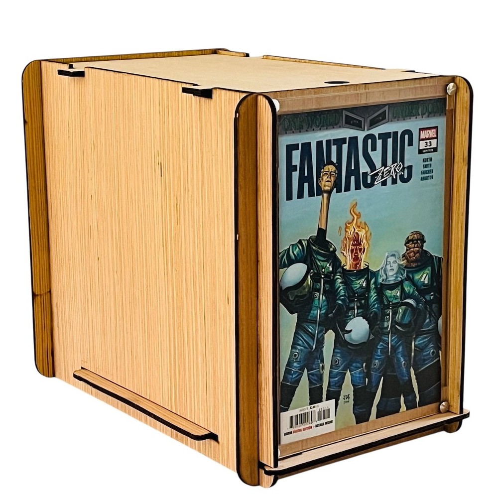 Comic Storage & Display Short Box PLUS Marvel's Fantastic Zero #33 Comic