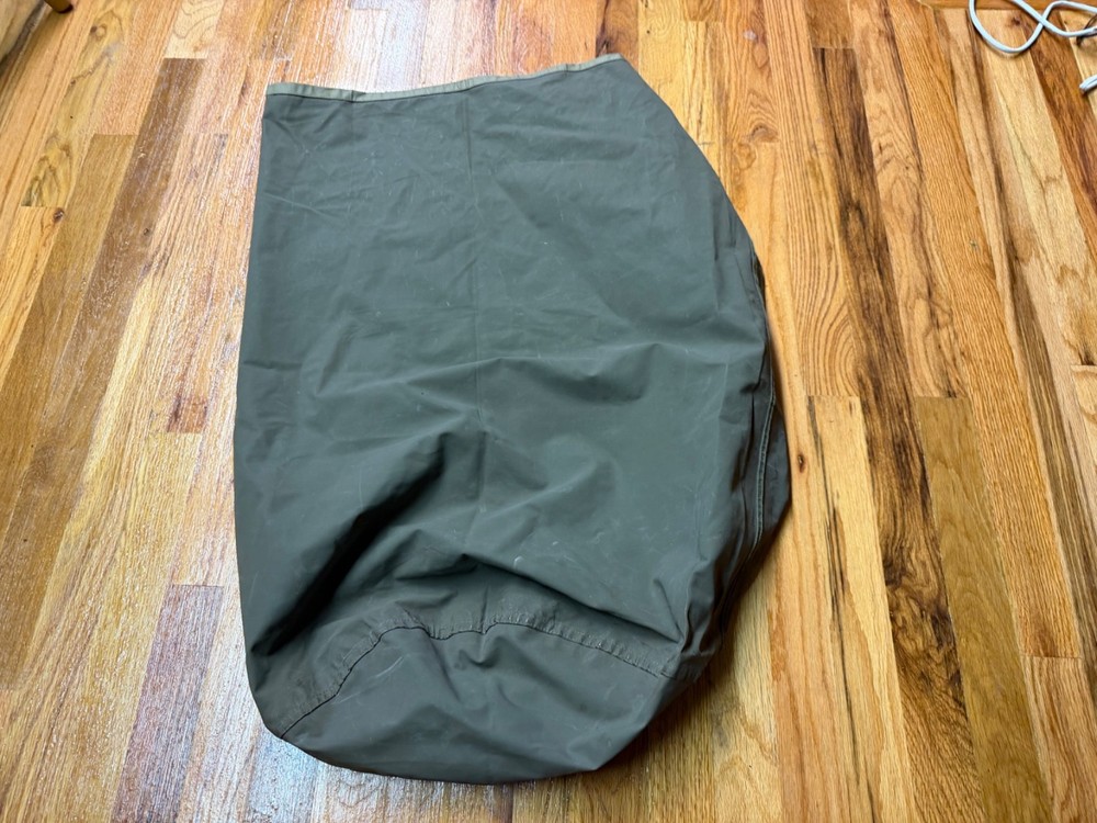 ORIGINAL WWII US ARMY INFANTRY WATERPROOF BARRACK LAUNDRY BAG-1944