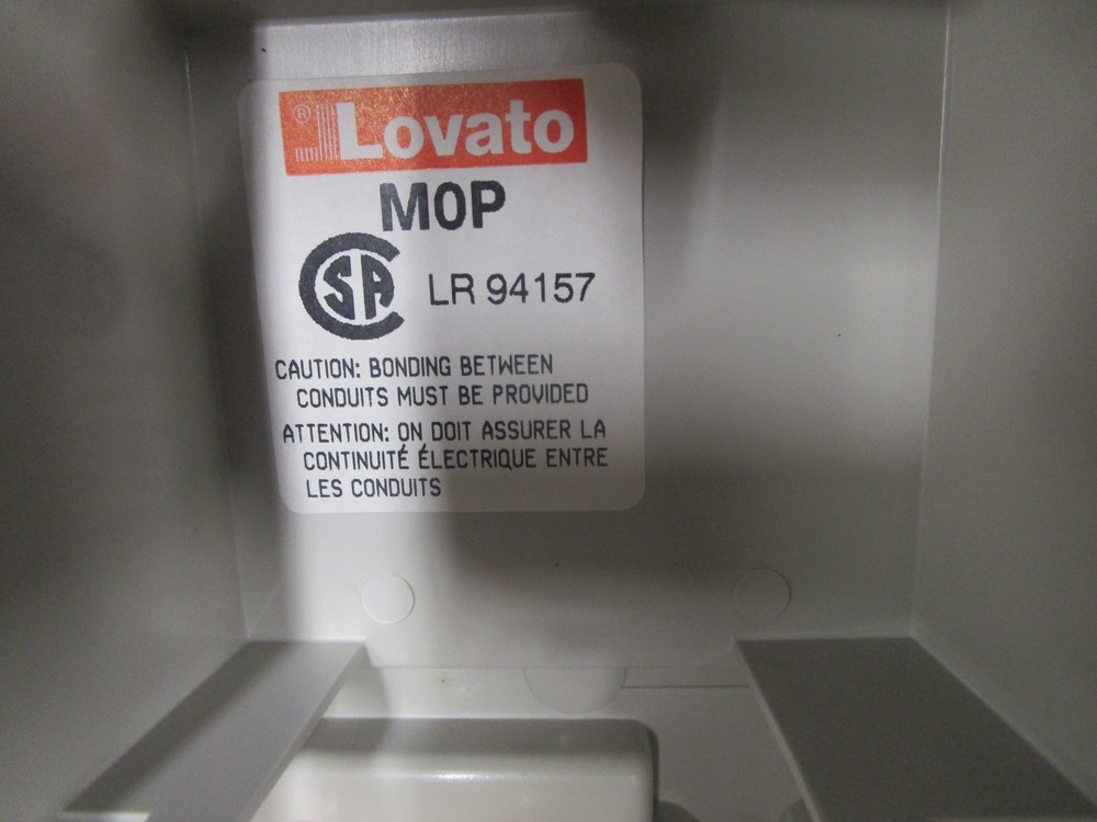 NOS Lovato LR94157 Start Stop Reset Push Button Station Switch Enclosure