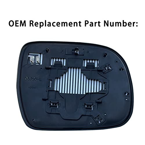 Driver Side Mirror Glass Replacement for 2004-2009 Lexus Left (Driver Side)