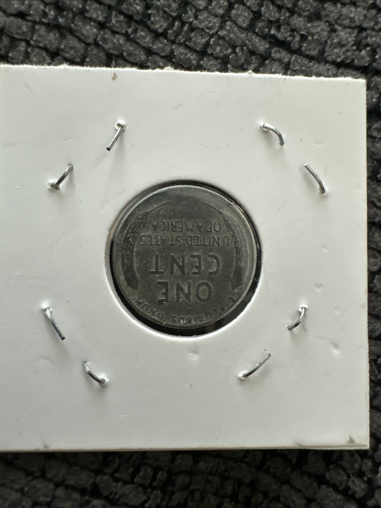 1943 1C Lincoln Cent Steel Penny