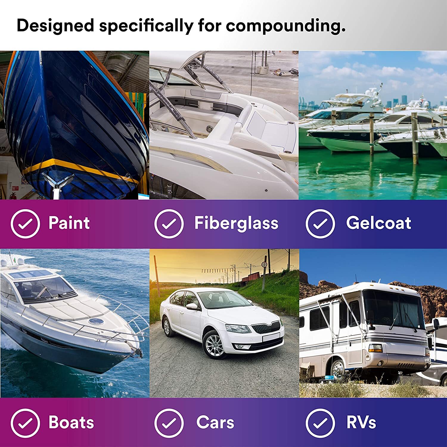 Heavy cutting wool pad for Double Sided cutting buffing & polishing Pad 5/8-11