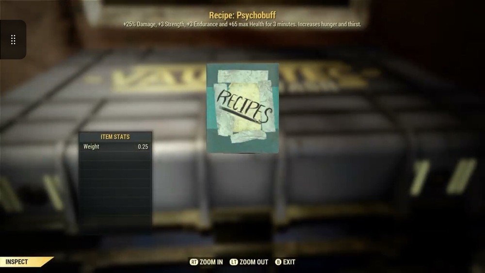 (Xbox) Psychobuff Recipe