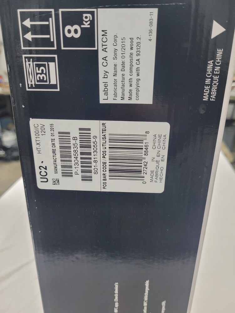 Sony HT-XT100 Home Theatre System