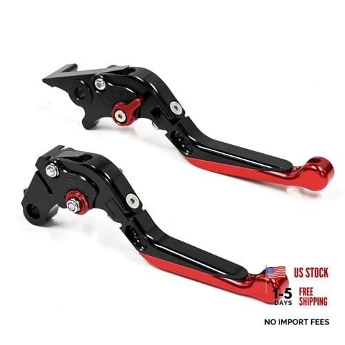 Motorcycle Brake Clutch Levers Folding Extendable Adjustable CNC Levers