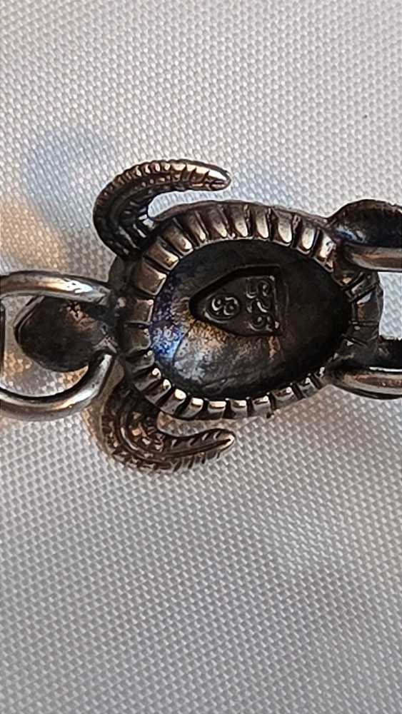 Sterling Silver Turtle Bangle Bracelet Hawaii USA Made Signed