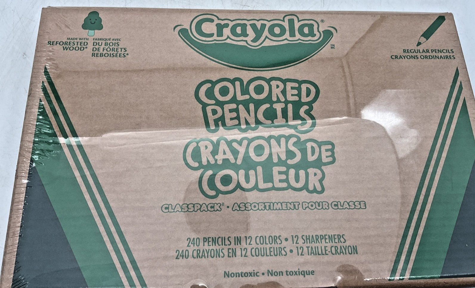 Crayola Colored Pencil Classpack 240, Bulk School Supplies for Teachers & Kids