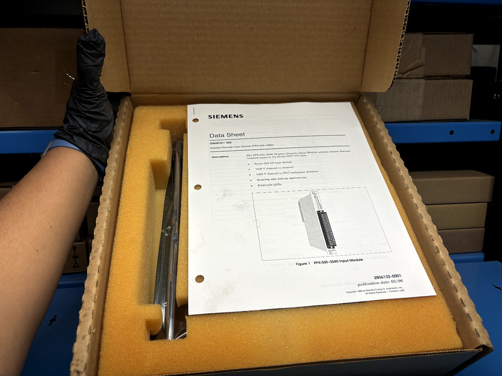 NEW - Siemens SIMATIC 505-2580 16-Point Isolated Input Module
