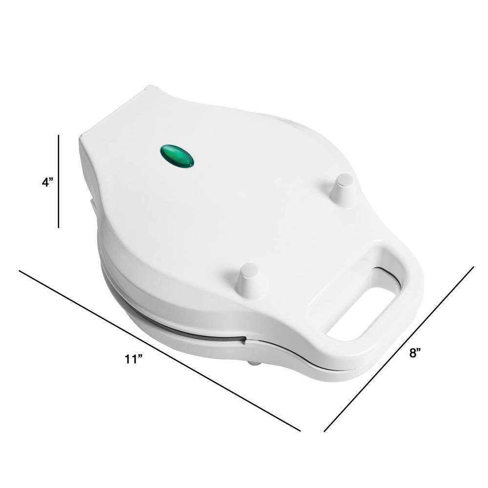 750 W White Mini Donut Maker