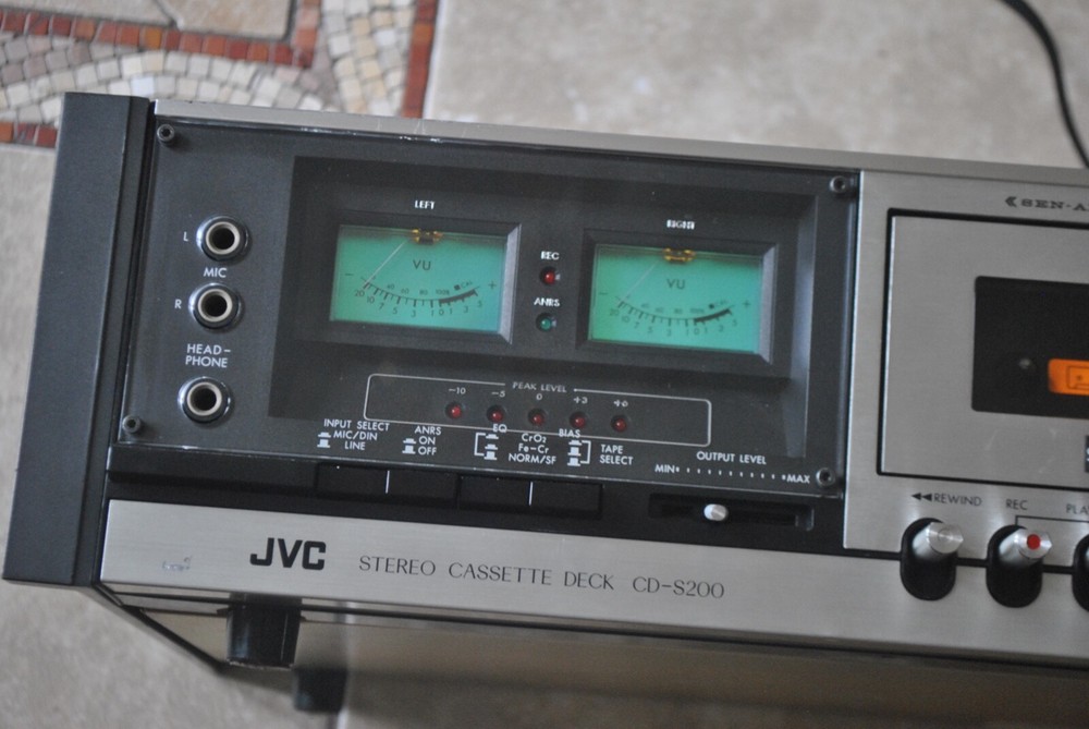 jvc cds 200 cassete deck