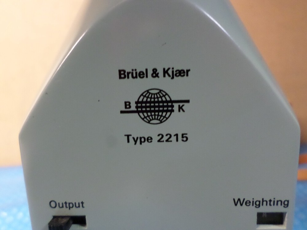 Bruel Kjaer Type 2215 Portable Precision Sound Level Meter Octave Analyzer