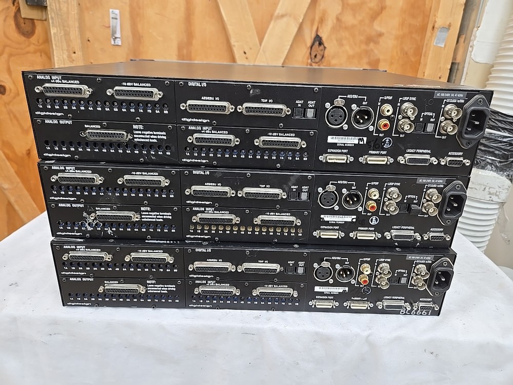 Digidesign 192 Pro Tools HD Interface 2 Analog In, 1 Analog Out, 1 Digital I/O