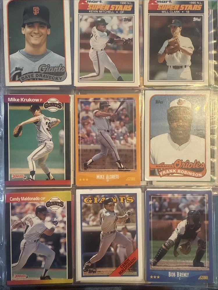 1990s Baseball Card Binders