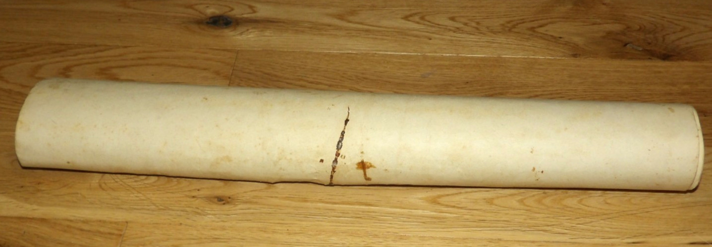 1925 USS Maryland Domain Of Neptunus Rex Navy Certificate Topless Mermaids