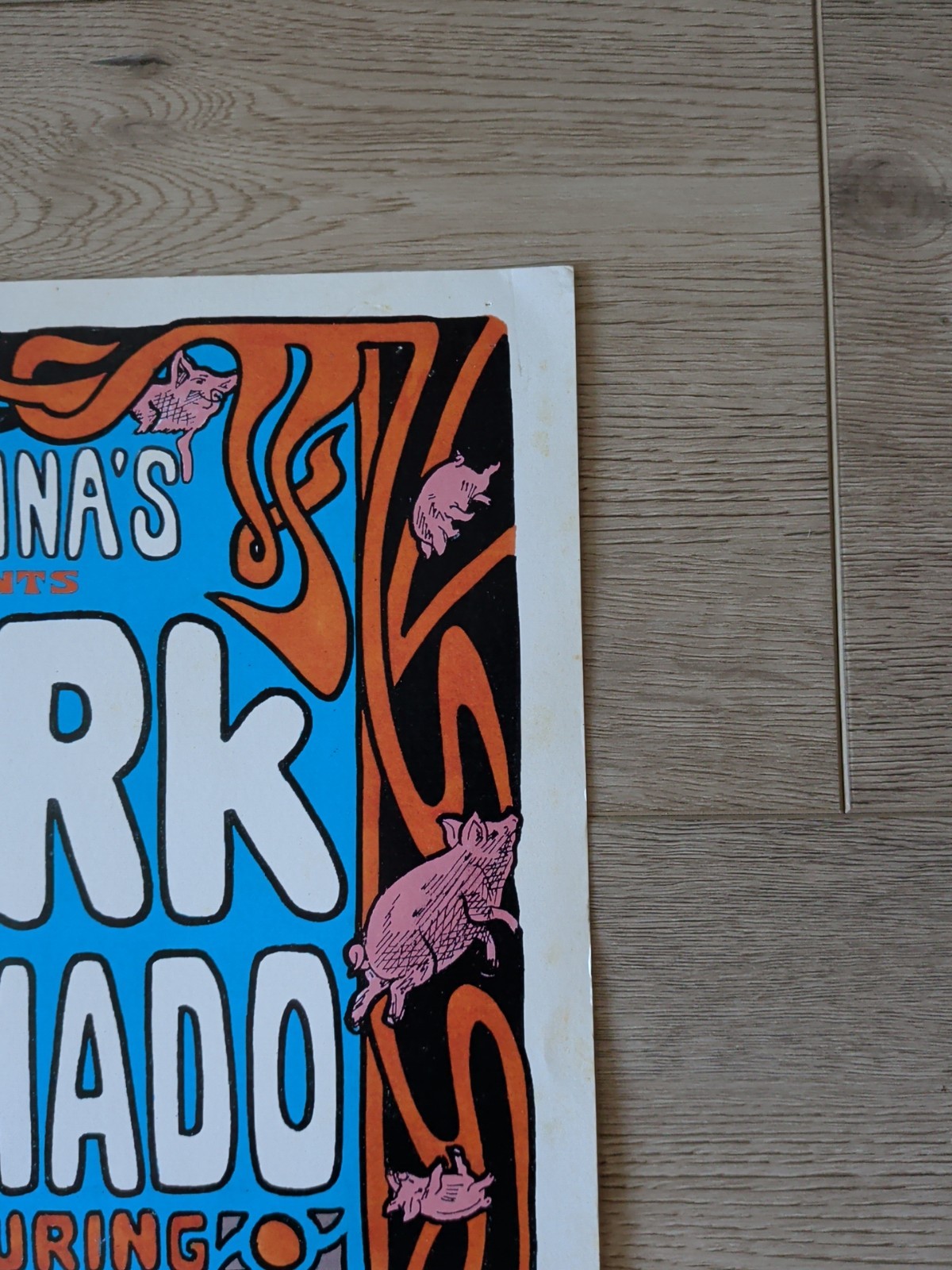 Pork Tornado Poster Tipitinas New Orleans Jon Fishman