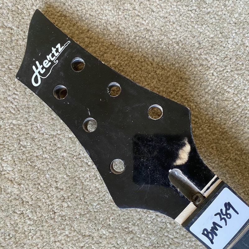 Black Maple Wood Guitar Neck, Rosewood Fretboard 24 Frets