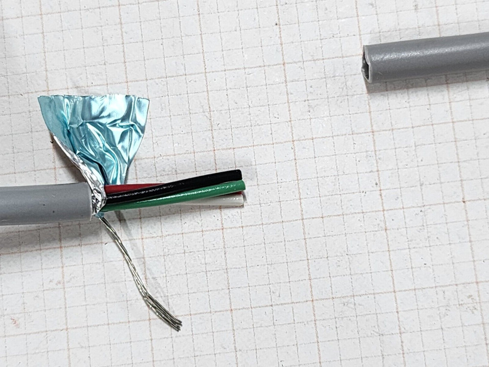 Carol C0782A 20/4C Shielded Tinned Copper Computer/Communication Cable /50ft