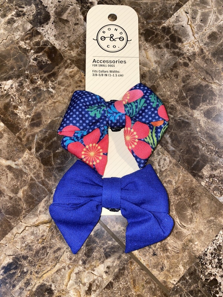 Bond & Co. Bond Set, 2PK BOW FLORAL & Red