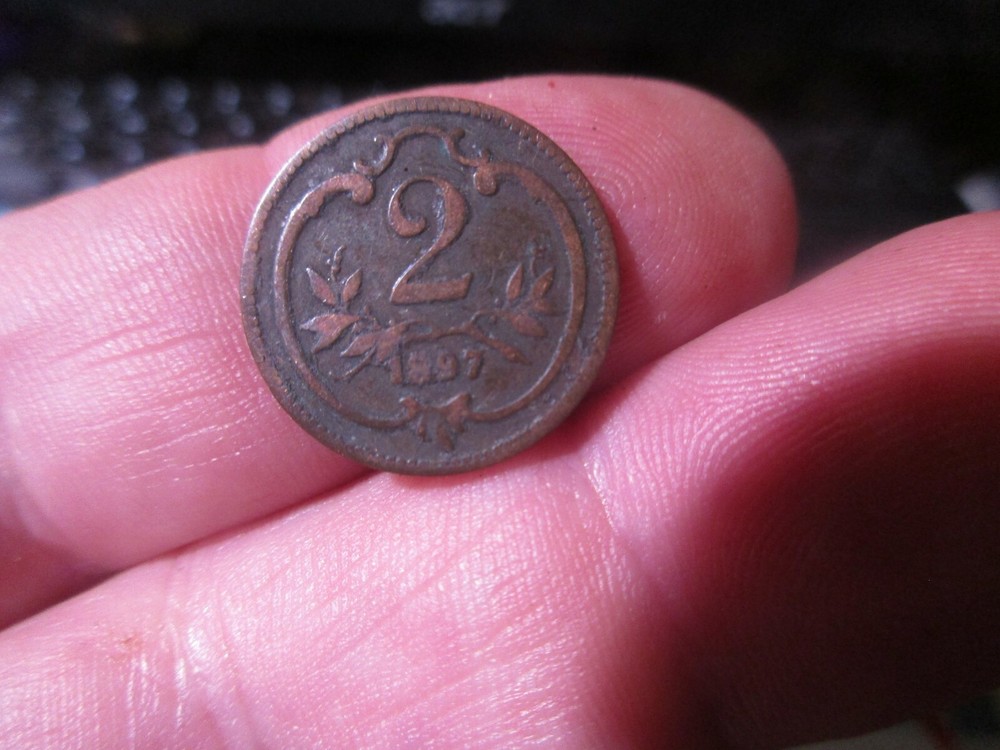 Austro-Hungarian Empire - 1897 2 Heller