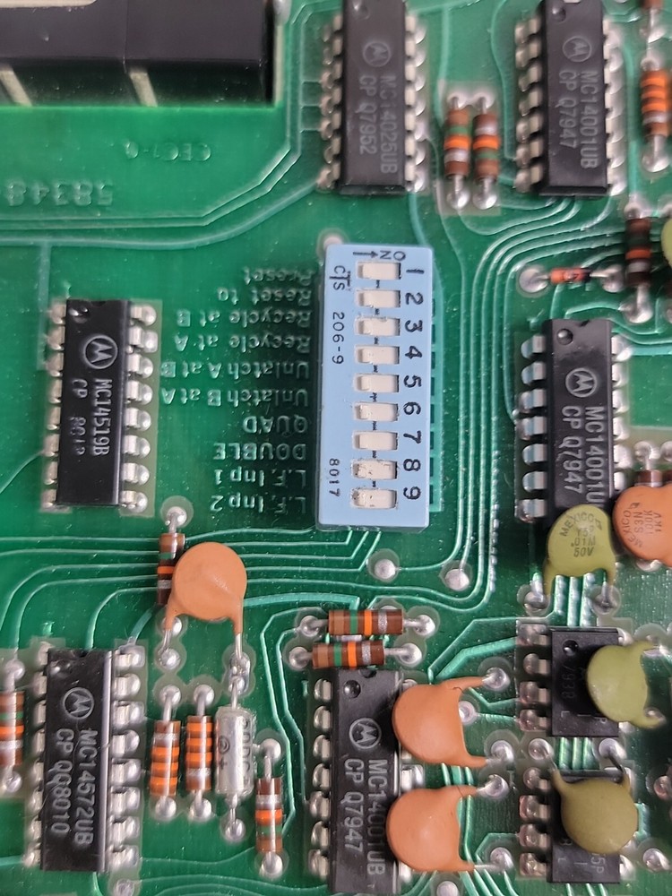DURANT SOLID STATE 1900-512 COUNTER DISPLAY w/ RESET UNTESTED
