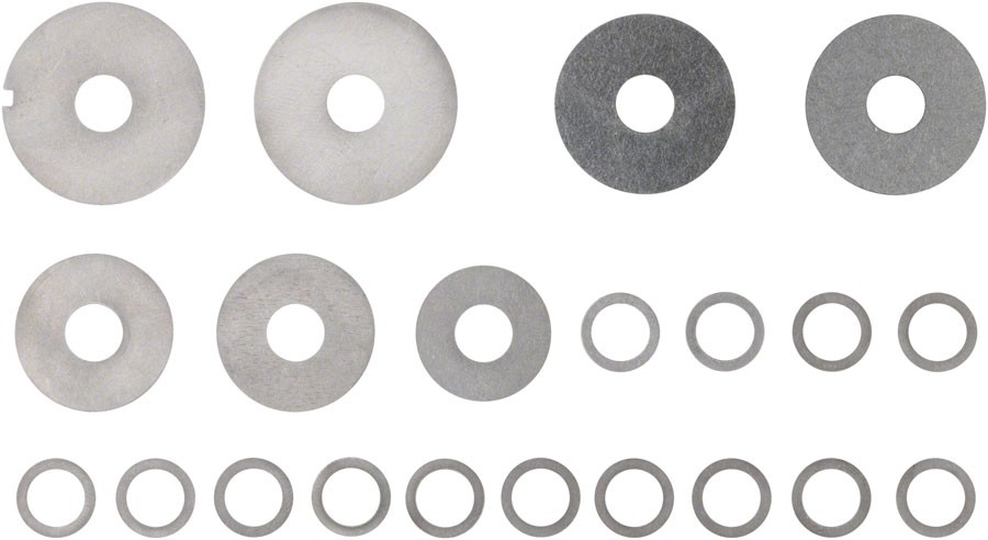 FOX Valve Stack Assembly 2022 FLOAT X, DHX, Base Valve, Lever Mode Medium, Bleed