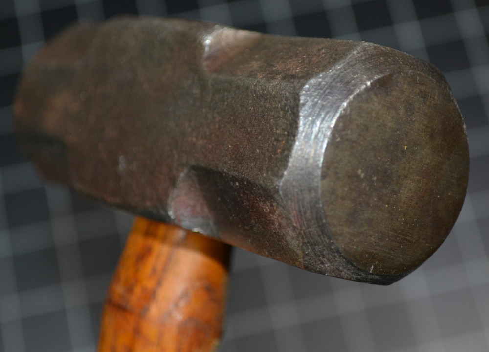 WARREN-TEED #84 - DOUBLE FACE ENGINEERS' HAMMER - 2 1/2# - ORIGINAL HANDLE
